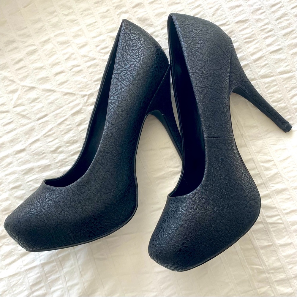 Mix No. 6 Platform Black Stilettos/Pumps/Heels - BNWT, never worn